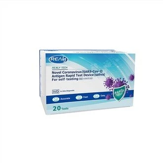 Antigen spytt hjemmetestsett