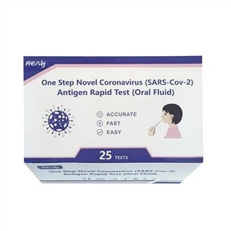 COVID-19 rask antigen spytttest