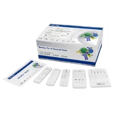 Hvordan utfører du en ettstegstest for SARS-CoV-2 antigenkolloidalt gull?